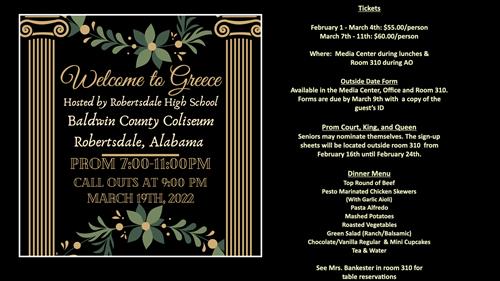 Prom Information